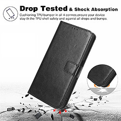 Avis Htdmobiles Housse pour Nokia C12 / C12 Pro / C12 Plus - etui coque pochette portefeuille + film ecran - NOIR