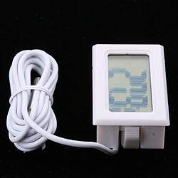 Avis LCD Numérique électronique Aquarium Aquarium Réservoir D'eau Thermomètre Hydrothermographe Blanc