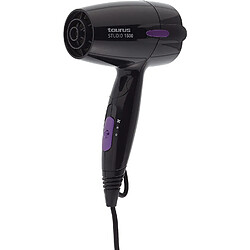 Taurus sèche cheveux pliable 1500W noir violet