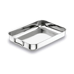 PLAT A FOUR HAUT 45X32CM INOX ANTI-ADHERENT