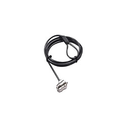 DICOTA Cable de Sécurité Ordinateur T-Lock Base 3x7m. Une protection efficace contre le vol à prix intéressant. Pour ordinateurs portables, écrans, imprimantes