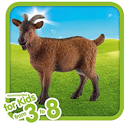 Schleich Figurine Chèvre Farmlife dans une Posture Naturelle et Exploratrice Marron pas cher