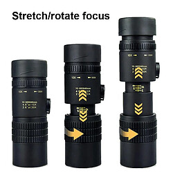 Monoculaire HD Télescope Prisme BAK4 Objectif 30mm Compact et Léger YONIS