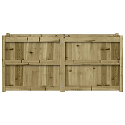 Acheter vidaXL Jardinière 150x50x70 cm bois de pin imprégné