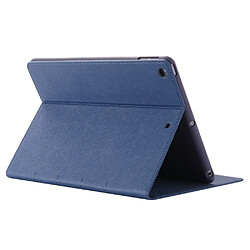 Avis Etui en PU lignes parallèles veille automatique bleu pour votre Apple iPad 10.2 (2019)