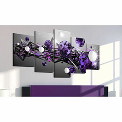 Paris Prix Tableau Imprimé Purple Solar System 100 x 200 cm