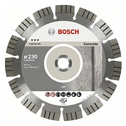 BOSCH Disques à tronçonner diamantés spécial béton - Best for Concrete (Ø 115 mm _____ larg. 2.2 _____ h.seg. 12 mm)