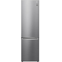 Réfrigérateur combiné 60cm 384l nofrost inox - GBP62PZNCN1 - LG