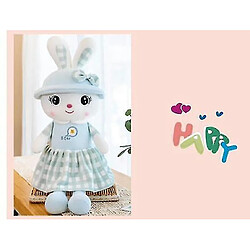 Avis Universal 50 cm Bunny Plux Toy Super Soft Sleeping Cadeau de Noël Livraison gratuite (bleu)