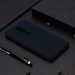 Wewoo Coque Souple Pour Nokia 6.1 Plus Candy Color TPU Case Noir