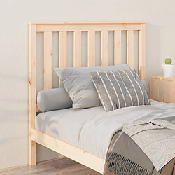 Avis Maison Chic Tête de lit scandinave,Meuble de chambre 106x6x101 cm Bois massif de pin -MN72708