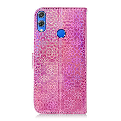 Avis Wewoo Housse Coque Pour Huawei Honor 8X Couleur unie Boucle magnétique colorée Flip horizontal en cuir PU avec support et fentes cartes et portefeuille et lanière rose