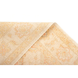 Avis Vidal Tapis de laine 214x148 beige Kaizar