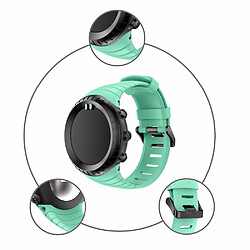 Bracelet en silicone cyan pour votre Suunto Core