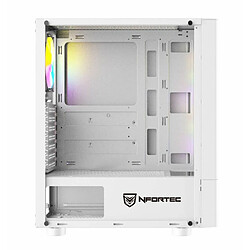 Acheter Boîtier ATX semi-tour Nfortec Caelum RGB Blanc