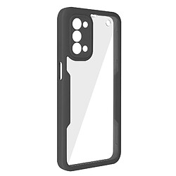 Avizar Coque Oppo A74 5G et A54 5G Dos Plexiglas Avant Polymère Contour noir