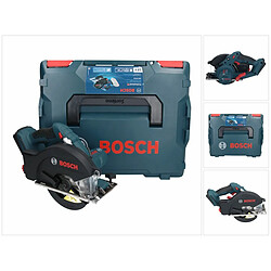 Bosch GKM 18V-50 Professional Scie circulaire à main métal sans fil 18 V 136 mm (06016B8001) brushless + L-Boxx - sans batterie, sans chargeur