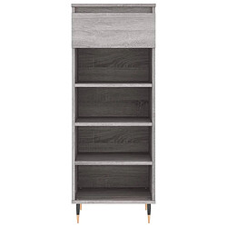 Acheter vidaXL Armoire à chaussures Sonoma gris 40x36x105 cm Bois d'ingénierie