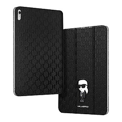 Karl Lagerfeld Étui Magnétique pour iPad 10 2022 Clapet Support Multiposition Noir