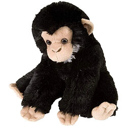 Wild Republic peluche Bébé Chimpanzé de 20 cm noir