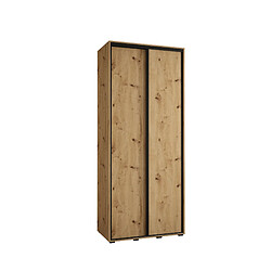 Abiks Meble Armoire DAVOS 1 À Portes Coulissantes 235,2/120/60 2 Portes