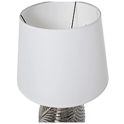 Acheter Lampe de bureau Alexandra House Living Blanc Argenté Céramique 60 W 19 x 43 x 19 cm