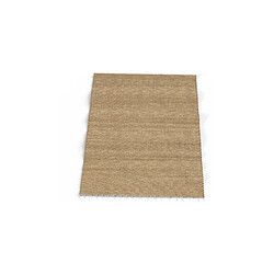 ICONIK INTERIOR Tapis rectangulaire en jute - Boho Bali - 100x120 CM - Jaya Naturel