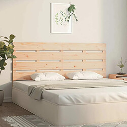 Avis Maison Chic Tête de lit moderne pour chambre - Décoration de lit 150x3x80 cm Bois massif de pin -MN69931