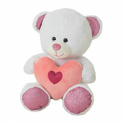 Avis BigBuy Kids Jouet Peluche Ours 20 cm Coeur