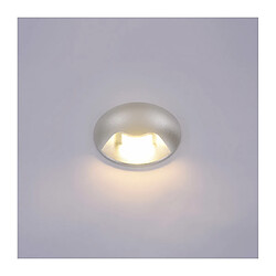 Luminaire Center Applique de jardin moderne Basilio argent