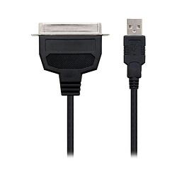 Câble USB vers CN36 NANOCABLE 10.03.2001 Noir (1,5 m)