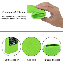 Avis SANAG Housse Coque En Silicone Pour Lg Tv Telecommande Compatible Avec Agf76692608 Akb73615303 Akb73756567 Antiderapant Antichoc Lavable etui De Protection Pour Lg Telecommande(Vert Lumineux)