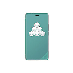 Etui folio pour Wiko Tommy 2 - WISFW0035 - Turquoise