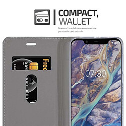 Avis Cadorabo Coque Nokia 7.1 PLUS / X7 Etui en Gris