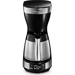 Avis DeLonghi Autentica ICM 16731 Cafetière Electrique 1200W 1.25L Anti Goutte Acier Inoxydable Noir