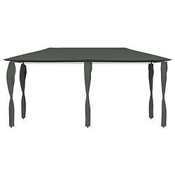 Avis Vidaxl lvédère à revêtement de poteaux 3x6x2,6 m Anthracite 160 g/m²