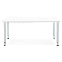 Avis Alterego Table de réunion / bureau design 'FOCUS' blanc - 160x80 cm