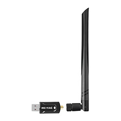 Wifi Adaptateur AC 1200Mbps Dual Bande USB 3.0 sans Fil Réseau Lan avec Antenna Récepteur