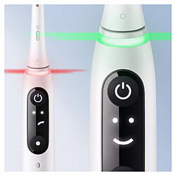 Oral-B iO 6 - Duo - Blanche et Rose - Brosses À Dents Électriques connectées pas cher