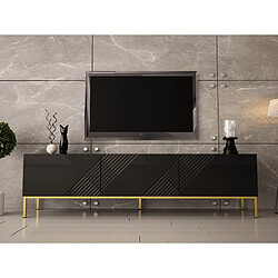 Bestmobilier Celeste - meuble TV - 190 cm - style contemporain