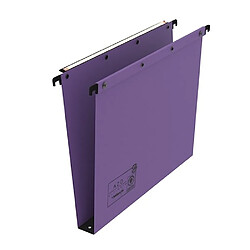 Oblique Az Dossier suspendu AZO fond 30mm lilas - Lot de 25