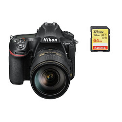 NIKON D850 KIT AF-S 24-120MM F4G ED VR + 64GB SD card