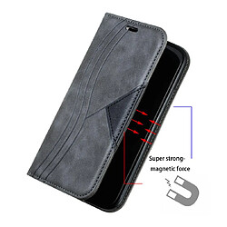 Acheter Wewoo Coque Pour iPhone 11 Splicing Color Magnetic Hem Horizontal Flip Housse en cuir avec support et fentes cartes Gris