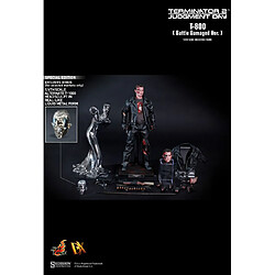 Hot Toys DX13 - Terminator 2 : Judgment Day - T800 Battle Damaged Version Deluxe Version