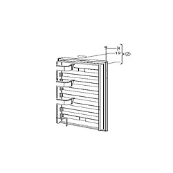 Dometic Porte De Refrigerateur Repere 2 reference : 385128309