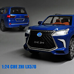 Universal Lexus LX570 Modèle de voiture en alliage moulé sous pression Cadeau d'anniversaire Chariot pour enfants | Chariot jouet moulé sous pression (bleu)