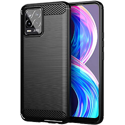 Xeptio Oppo Realme 8 PRO Coque style carbone noir