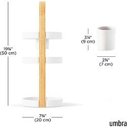 Avis Umbra Organiseur de salle de bain 3 niveaux Bellwood.