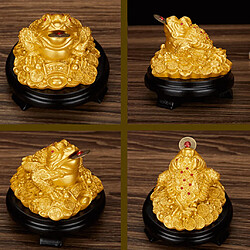 Acheter chanceux agitant l'argent grenouille crapaud chinois feng shui décor # 6 or