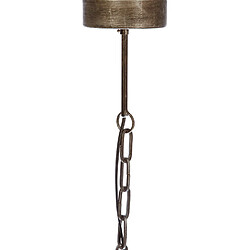 Atmosphera, Createur D'Interieur Suspension en fer Factory - Diam. 40 cm - Etain